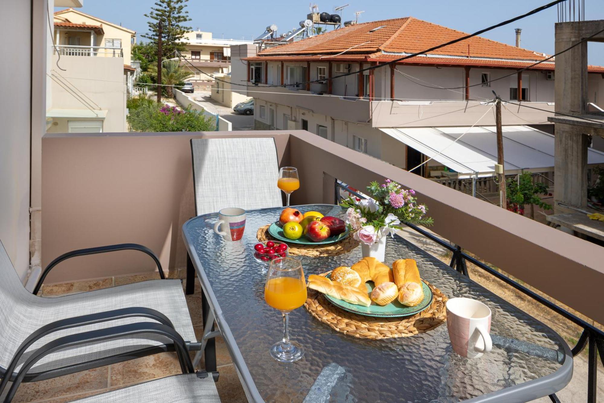 Katerina Apartments Kato Daratso Exterior foto
