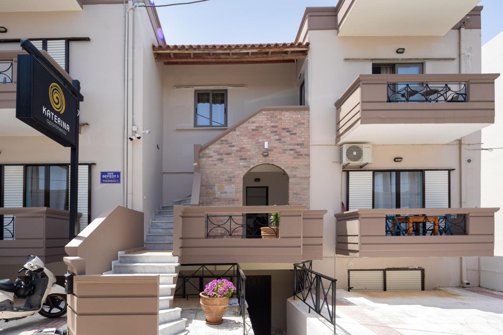 Katerina Apartments Kato Daratso Exterior foto